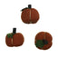 Pumpkin Spice Ticking Mini Pumpkins Set of 3 ON843211
