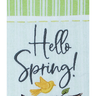 Hello Spring Towel  Set of 2 ET000041
