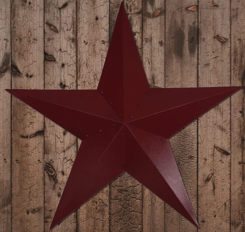 Metal Star 36 In Red MSTR3617