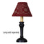 Lover's Knot Barn Red 6 In shade 6C130017 - Interiors by Elizabeth