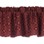 Lover's Knot  Barn Red Valance VL130017