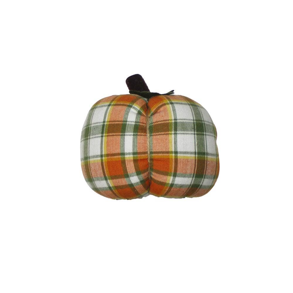 Fall Harvest Plaid Pumpkin 4x3 ON810529