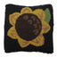 Sunflower Wool Hooked Pillow 14 In PL346002