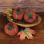Pumpkin Spice Ticking Mini Pumpkins Set of 3 ON843211