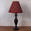 Lover's Knot Barn Red 10 Lampshade 0R130017 - Interiors by Elizabeth