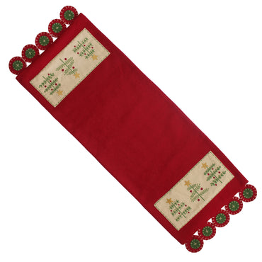 O'Christmas Tree Table Runner - Home Collections by Raghu