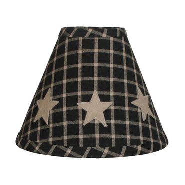 Black and Tan Star 12 In Lampshade 2R235011S