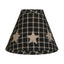 Black and Tan Star 12 In Lampshade 2R235011S