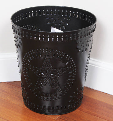 Metal Punched Waste Basket MWPB0001 - Interiors by Elizabeth