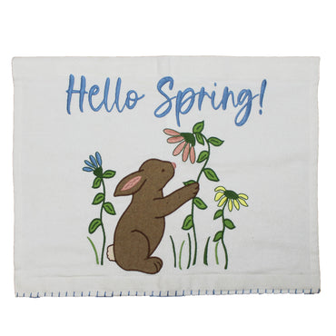 Bunny and Flowers Pennant DHGD0067