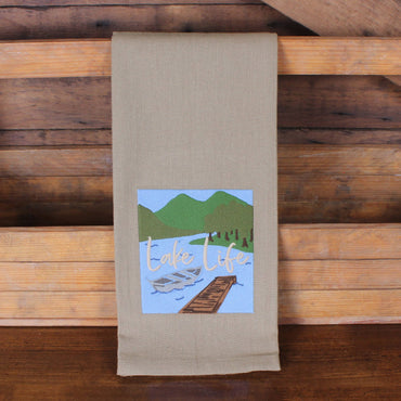 Lake Life Towel ET150106 - Interiors by Elizabeth