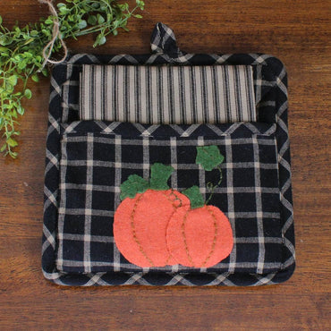Pumpkin Patchwork Potholder Set PH820011