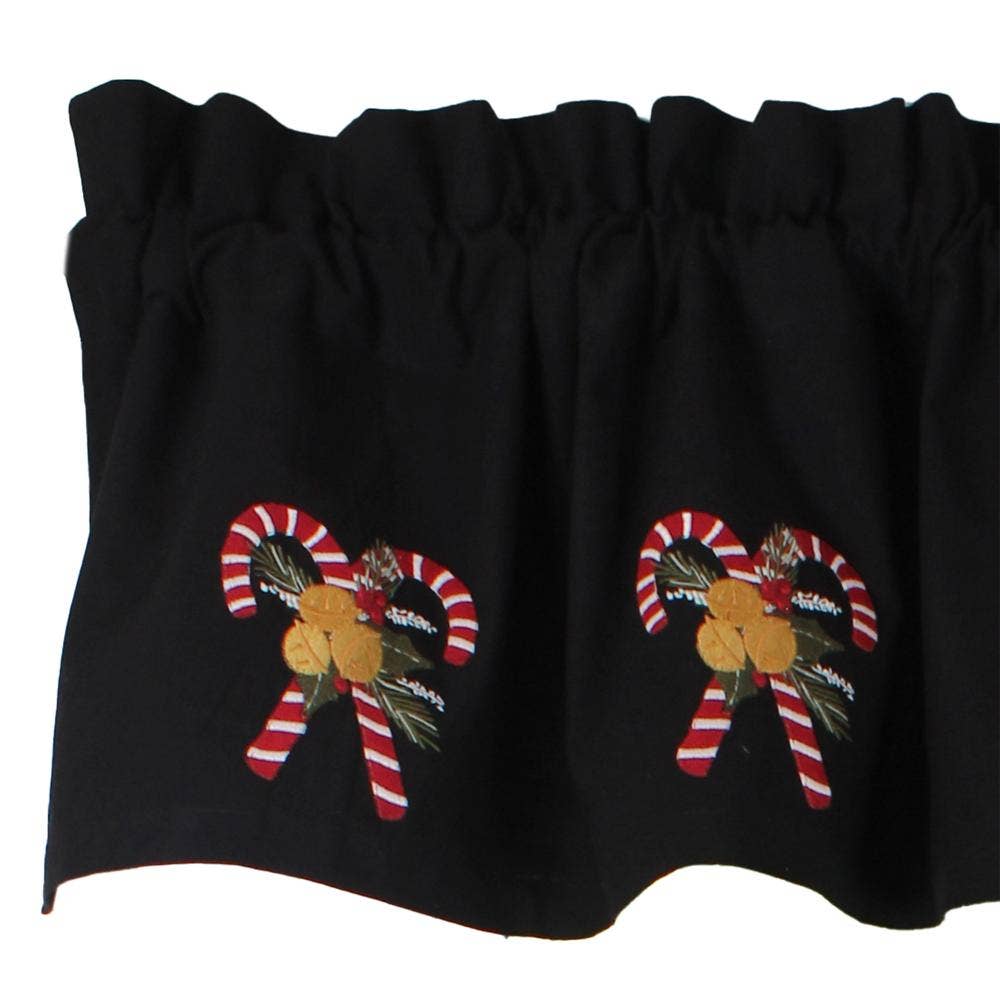 Candy Canes Valance 60X15.5 V6220008