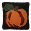 Pumpkin Wool Hooked Pillow 14 In PL346001