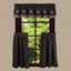 Black and Tan Star Fairfield Valance VF235011
