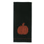 Pumpkin Ticking Applique Towel Set of 2 ET843213
