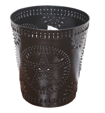 Metal Punched Waste Basket - Home Collections by Raghu