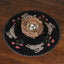 Primitive Bunny Candle Mat CM000083 - Interiors by Elizabeth