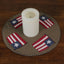 Flag Day Candle Mat CM620345 - Interiors by Elizabeth