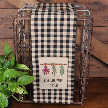 Live with Spice Towel ET000108 - Interiors by Elizabeth
