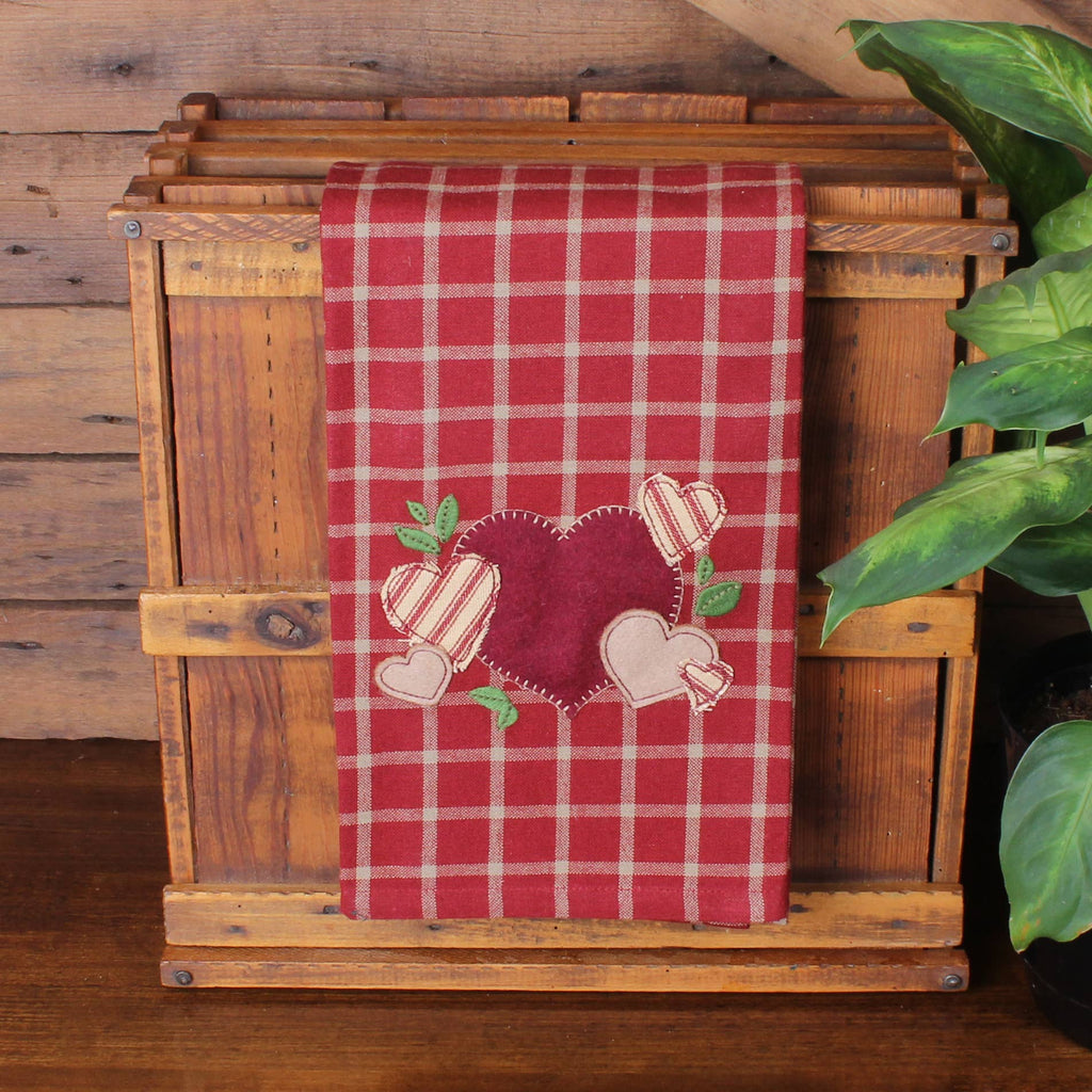 Bunches of Hearts Towel ET000065 - Interiors by Elizabeth