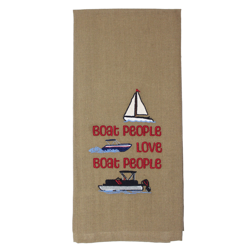 Boat People towel- Set of Two - Home Collections by Raghu