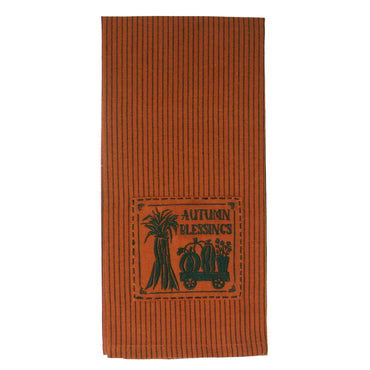 Autumn Blessings Towel- Set of Two - Home Collections by Raghu