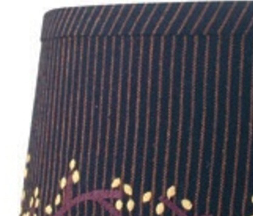 Primitive Ticking Black Black Lampshade 0D236211E