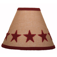 Thumbnail for Heritage House Star Lampshade 10 In Barn red