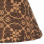 Black Tan Marshfield Jacquard 10" Lampshade - Interiors by Elizabeth
