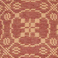 Thumbnail for Barn Red Tan Marshfield Jacquard 10
