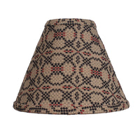 Thumbnail for Kendall Jacquard Black 10 In Lamp Shade - Interiors by Elizabeth