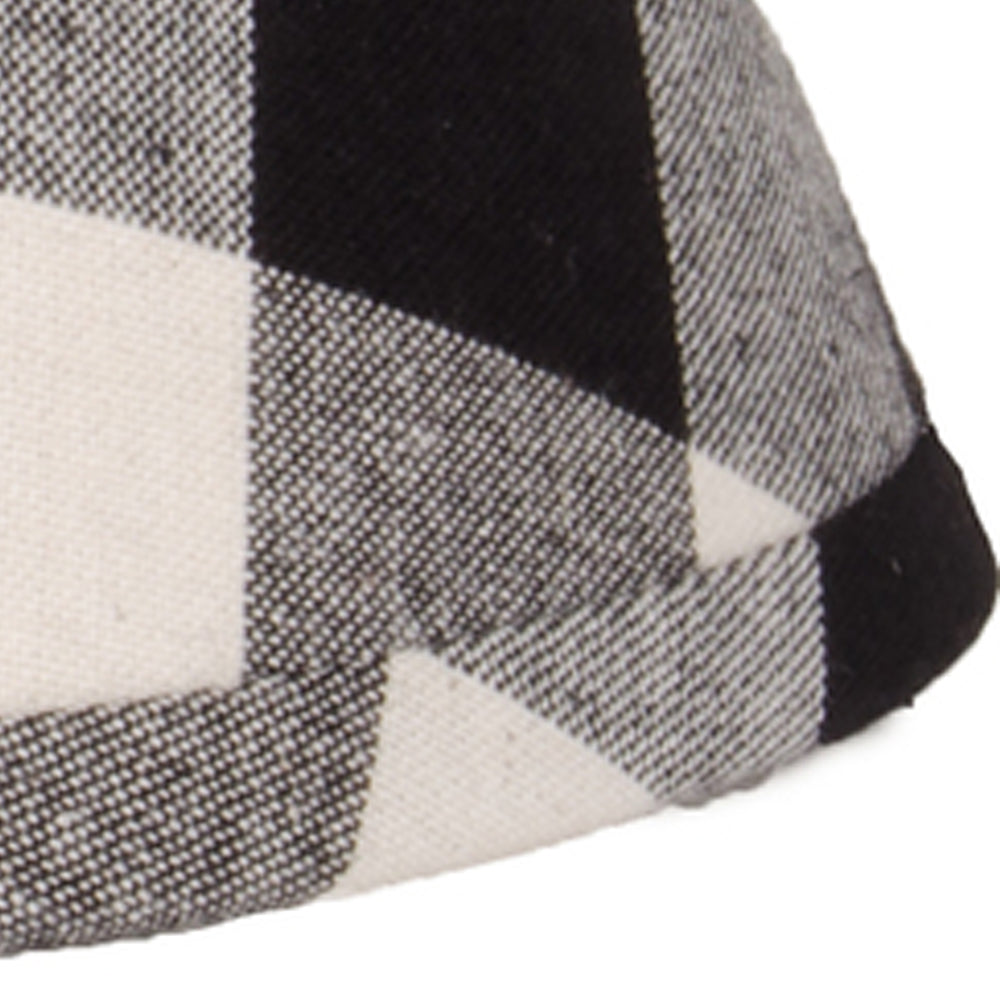 Black Buttermilk Buffalo Check 10" Shade