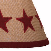 Thumbnail for Heritage House Star Lampshade 12 In Barn Red