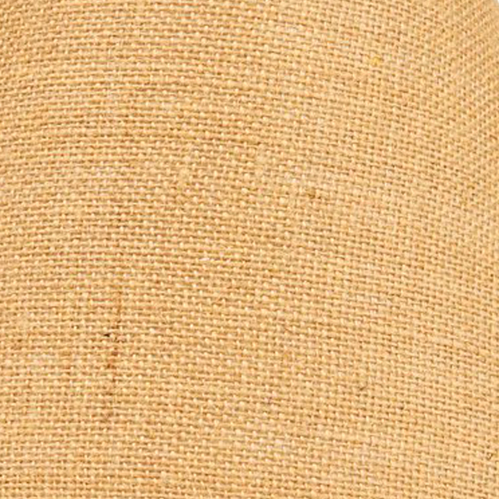 Barn Red Wheat Burlap Stripe 12" Lampshade - Interiors by Elizabeth