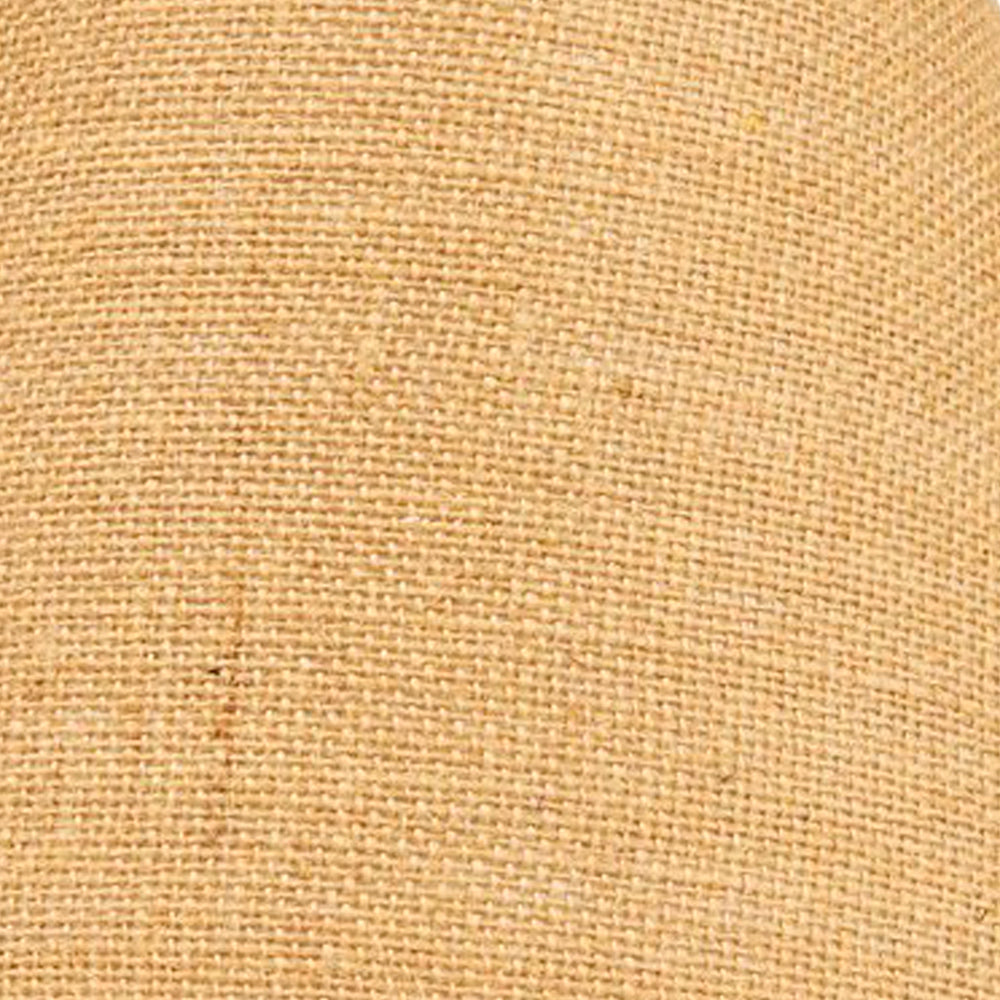 Barn Red Wheat Burlap Stripe 12" Lampshade - Interiors by Elizabeth