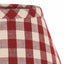 Barn Red Nutmeg Heritage House Check Barn Red 14" Lampshade - Interiors by Elizabeth