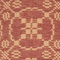 Thumbnail for Barn Red Tan Marshfield Jacquard 14