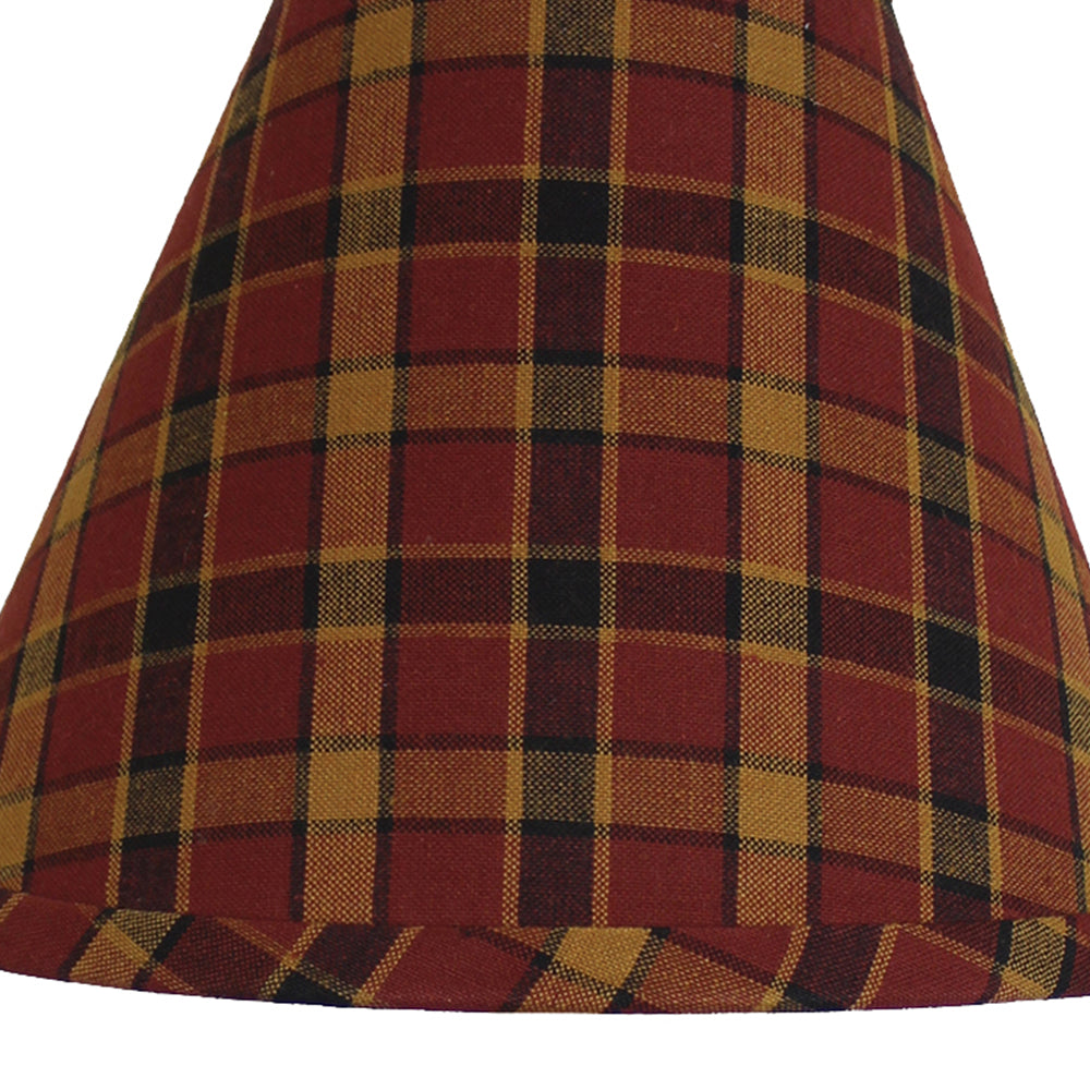 Homestead - Red Lampshade  14 Inch Washer