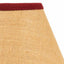 Barn Red Wheat Burlap Stripe 6" Lampshade - Interiors by Elizabeth