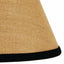 Black Wheat Burlap Stripe 16" Lampshade - Interiors by Elizabeth