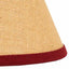 Barn Red Wheat Burlap Stripe 16" Lampshade - Interiors by Elizabeth