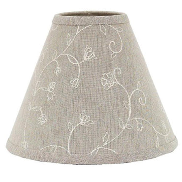 Taupe Candlewicking Taupe 16" Lampshade - Interiors by Elizabeth