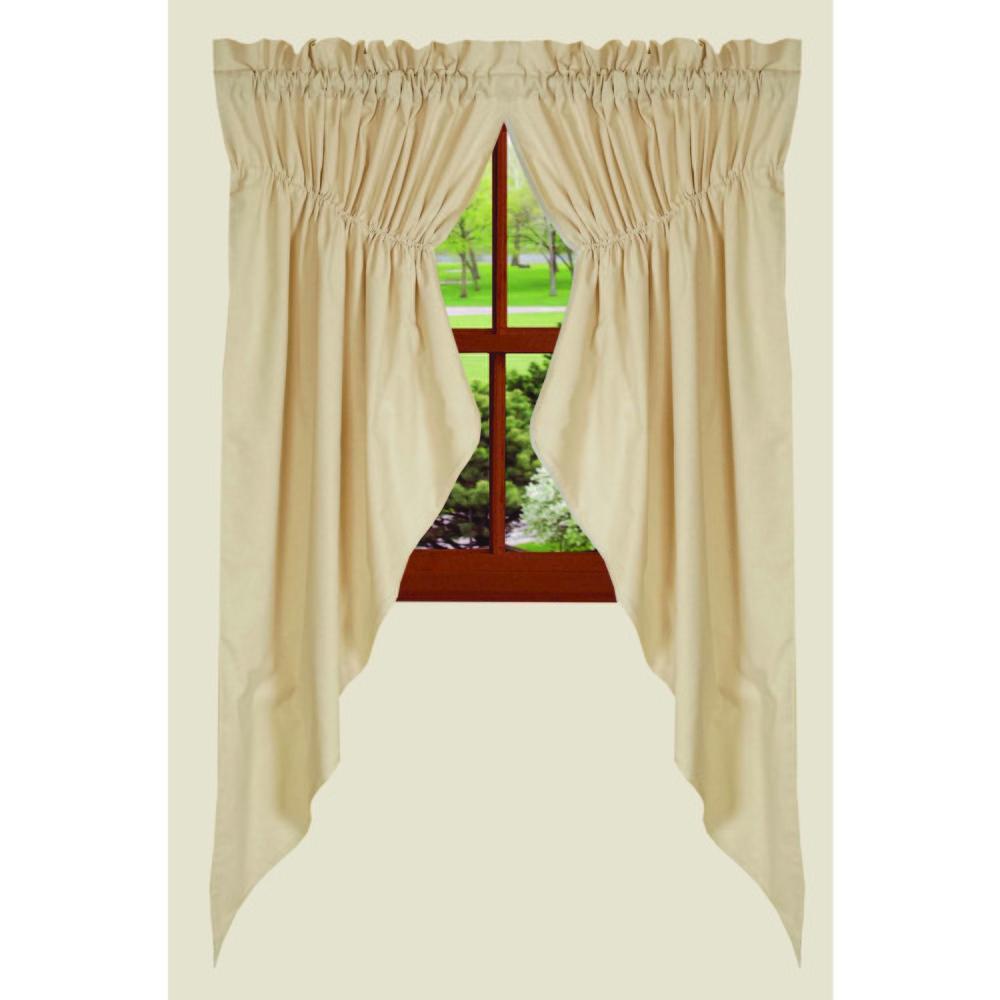 Cream Osenburg Gathered Swag - Lined - Interiors by Elizabeth
