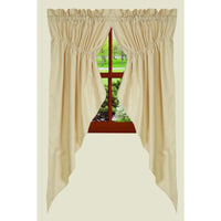 Thumbnail for Cream Osenburg Gathered Swag - Lined - Interiors by Elizabeth