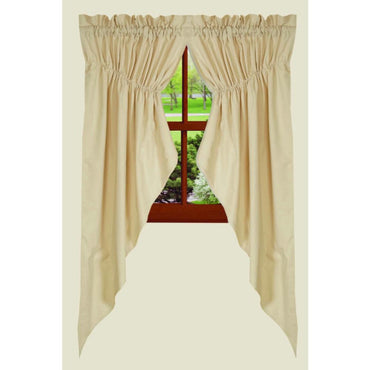 Cream Osenburg Gathered Swag - Lined - Interiors by Elizabeth