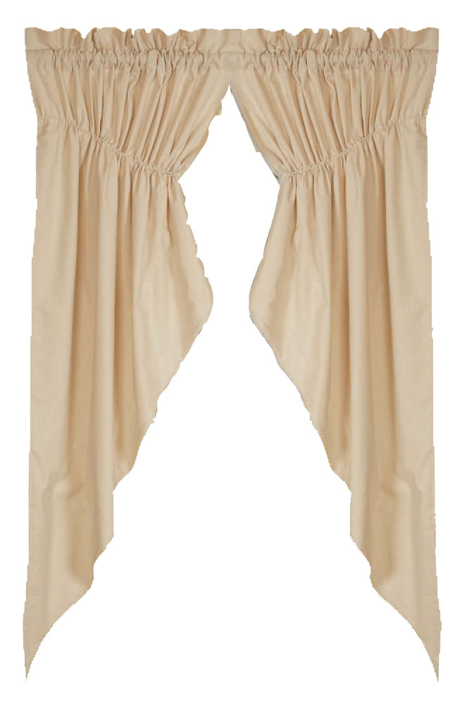 Cream Osenburg Gathered Swag Lined - Interiors by Elizabeth
