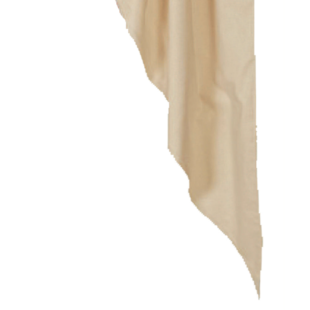 Cream Osenburg Gathered Swag Lined - Interiors by Elizabeth