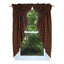 Homestead Black  Gathered Swag - Interiors by Elizabeth