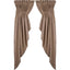 Taupe Candlewicking Taupe Gathered Swag Lined C6440038
